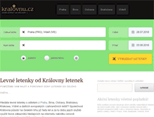 Tablet Screenshot of kralovnu.cz